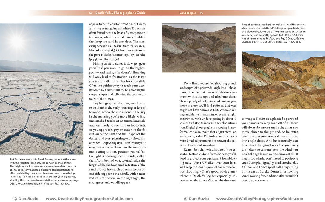 Death Valley Photographers Guide - Landscapes